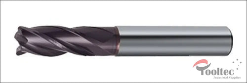 12mm Endmill 4 Flute 0.5mm Corner Radius Solid Carbide (3872 12,005) - Milling Tools