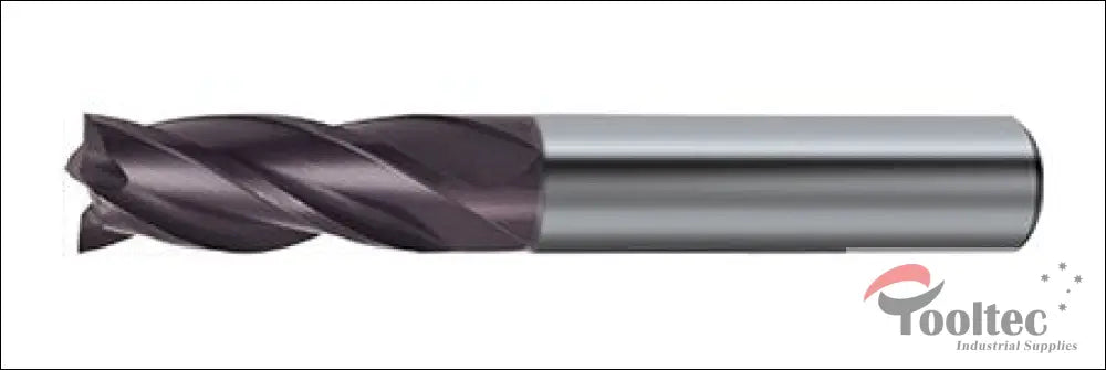 7mm Carbide PowerMill 4 Flute End Mill Fire Coated (19978 7,000) - Milling