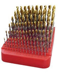 HSS Tip Coated Drills 1-10mm, 0.1mm Incr. 91 Pieces Drill Set (377005379 - 9651 0,001))