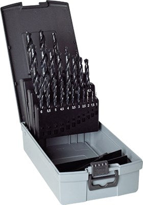 Jobber Drill Set Imperial HSS 1/16"-1/2" 29 Pieces (201 0,021)