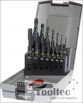 M3-M12 Gun Nose Tap and Drill Set Gold Band (5696 17,100) - Taps